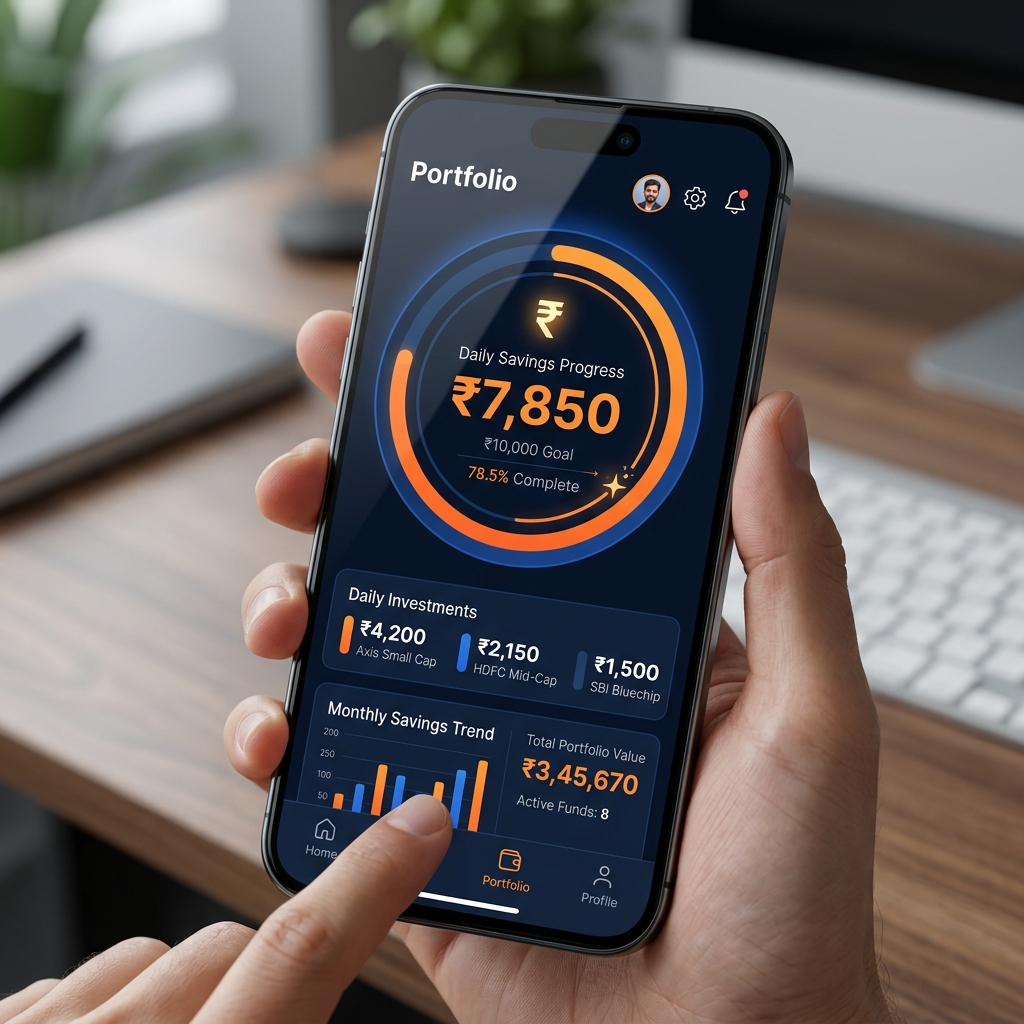 ZFunds-Style Daily recurring SIP Mobile Platform